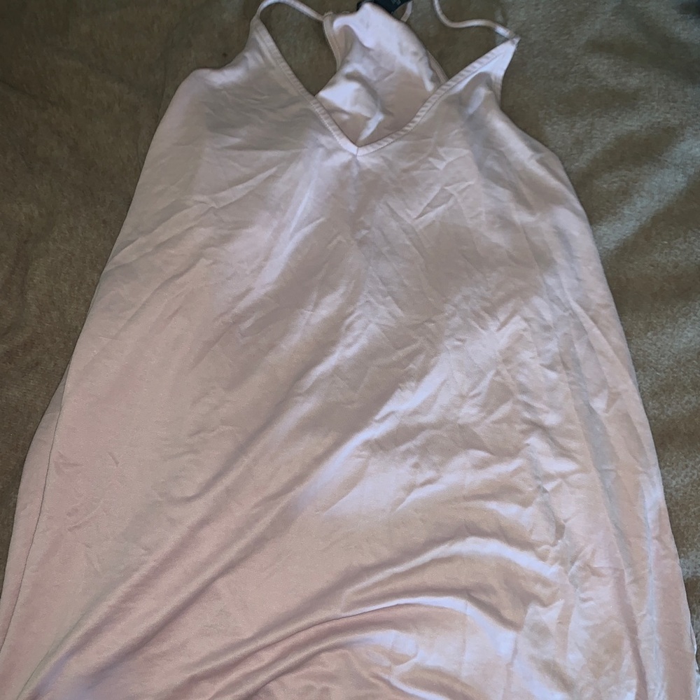 v neck dress skinny straps